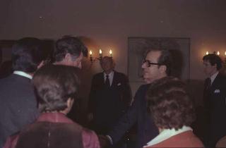 Colloquio e successiva colazione privata offerta dal Presidente della Repubblica Giovanni Leone  al Senatore Edward Kennedy