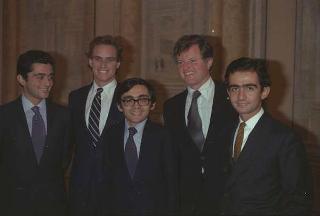 Colloquio e successiva colazione privata offerta dal Presidente della Repubblica Giovanni Leone  al Senatore Edward Kennedy