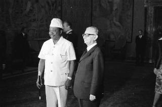 Incontro e successiva colazione offerta dal Il Presidente della Repubblica Giovanni Leone in onore del Presidente della Repubblica di Liberia e della Signora Tolbert