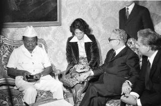 Incontro e successiva colazione offerta dal Il Presidente della Repubblica Giovanni Leone in onore del Presidente della Repubblica di Liberia e della Signora Tolbert