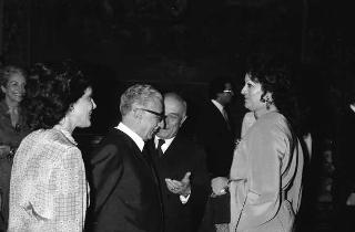 Incontro e successiva colazione privata in onore della consorte del Presidente del Messico signora Lopez Portillo