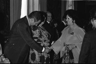Incontro e successiva colazione privata in onore della consorte del Presidente del Messico signora Lopez Portillo