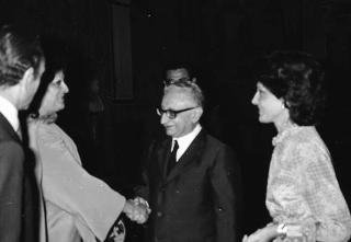 Incontro e successiva colazione privata in onore della consorte del Presidente del Messico signora Lopez Portillo