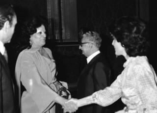 Incontro e successiva colazione privata in onore della consorte del Presidente del Messico signora Lopez Portillo
