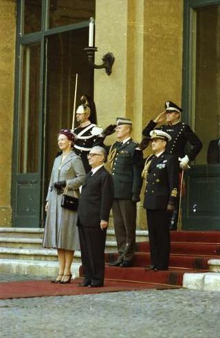 Visita di Stato in Italia della Regina di Danimarca Margrethe II e del Principe Henrik