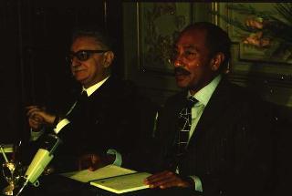 Visita di Stato del Presidente della Repubblica Araba d'Egitto El Sadat