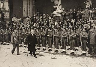 Traslazione da Parigi delle salme dei fratelli Carlo e Nello Rosselli (Firenze)