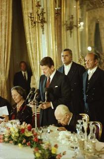 Visita di Stato del Presidente degli Stati Uniti d'America (USA) Ronald Reagan e della Signora Nancy Regan