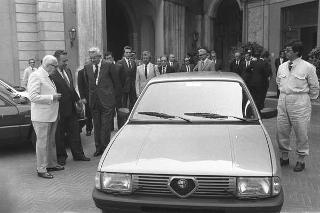 Presentazione della nuova autovettura Alfa Romeo &quot;33&quot;