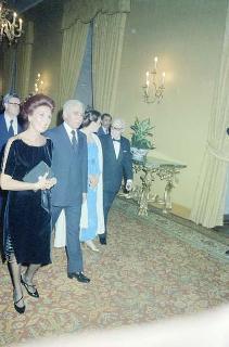 Visita di Stato del Presidente della Repubblica Popolare e Democratica di Algeria, Chadli Bendjedid e signora