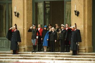 Visita di Stato di S.M. la Regina d'Olanda Beatrix e del Principe Claus