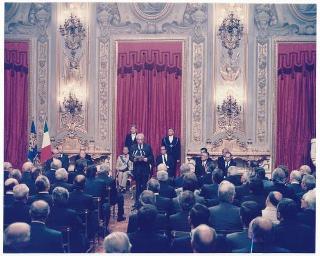 Cerimonia di insediamento del Presidente della Repubblica Francesco Cossiga