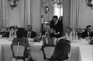 Il Presidente della Repubblica Francesco Cossiga riceve la visita di sua Eccellenza Fred Sinowatz, cancelliere federale d'Austria