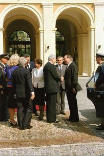 Visita di Stato del Presidente dell'Uruguay Julio Maria Sanguinetti