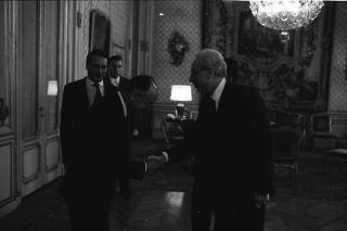 Incontro del Presidente della Repubblica Francesco Cossiga con i presidenti e i direttori generali dell'IRI e della Fincantieri
