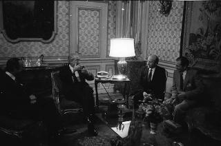 Raffaele Minicucci e Livio Bruno, rispettivamente amministratore delegato e direttore generale di Telespazio (privata)