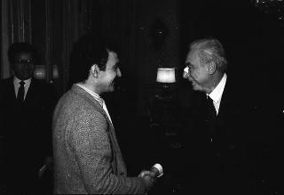 Incontro del Presidente della Repubblica Francesco Cossiga con il Direttivo nazionale di "Gioventù aclista"