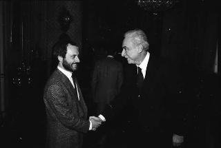 Incontro del Presidente della Repubblica Francesco Cossiga con il Direttivo nazionale di "Gioventù aclista"