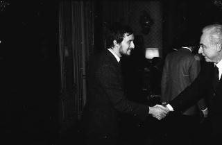 Incontro del Presidente della Repubblica Francesco Cossiga con il Direttivo nazionale di "Gioventù aclista"