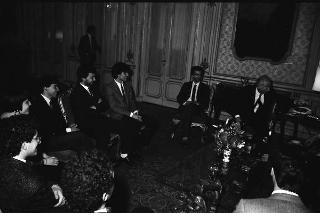 Incontro del Presidente della Repubblica Francesco Cossiga con il Direttivo nazionale di "Gioventù aclista"