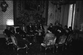 Incontro del Presidente della Repubblica Francesco Cossiga con il Direttivo nazionale di "Gioventù aclista"