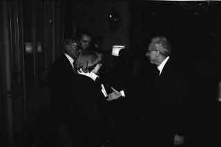 Incontro del Presidente della Repubblica Francesco Cossiga con i promotori, la giuria e i vincitori del Premio Comisso per la letteratura e del Premio Comisso ragazzi
