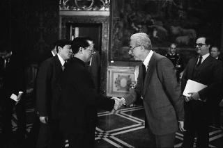 Du Gong, nuovo ambasciatore della Repubblica Popolare di Cina: presentazione lettere credenziali
