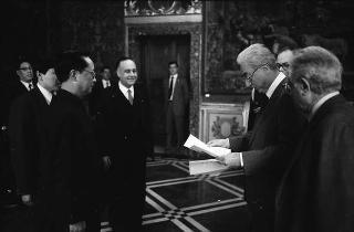 Du Gong, nuovo ambasciatore della Repubblica Popolare di Cina: presentazione lettere credenziali