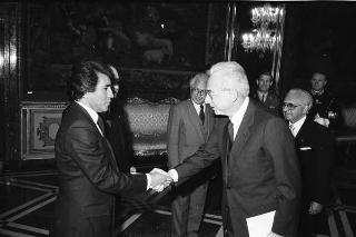 Cong Tam Huynh, nuovo ambasciatore della Repubblica Socialista del Vietnam; Luis Manuel Penalver, nuovo ambasciatore della Repubblica del Venezuela; Francis Anthony Small, nuovo ambasciatore di Nuova Zelanda: presentazione lettere credenziali