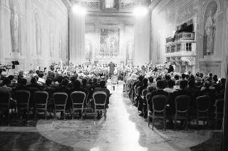 Esecuzione del Ciclo della creazione, di Milhaud-Sturzo, nella Cappella Paolina