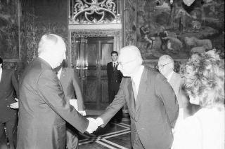 Gabriel Tarr Myers, nuovo ambasciatore della Repubblica di Liberia; Ahmed Ghaith Abdallah, nuovo ambasciatore del Kuwait; Niels Boel, nuovo ambasciatore del Regno di Danimarca: presentazione lettere credenziali
