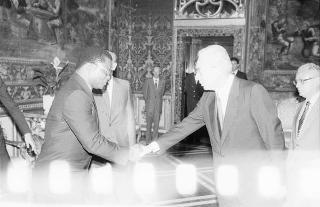 Gabriel Tarr Myers, nuovo ambasciatore della Repubblica di Liberia; Ahmed Ghaith Abdallah, nuovo ambasciatore del Kuwait; Niels Boel, nuovo ambasciatore del Regno di Danimarca: presentazione lettere credenziali