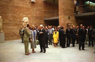Visita ufficiale del Presidente della Repubblica Francesco Cossiga in Spagna nelle città di Madrid, Merida e Barcellona