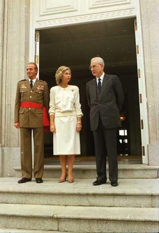 Visita ufficiale del Presidente della Repubblica Francesco Cossiga in Spagna nelle città di Madrid, Merida e Barcellona