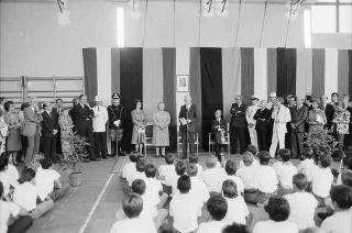 Intervento del Presidente della Repubblica Francesco Cossiga in forma privata alla Scuola media "Ettore Majorana" per l'apertura dell'anno scolastico