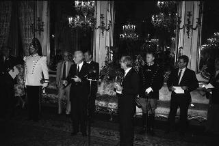 Incontro del Presidente della Repubblica Francesco Cossiga con  i componenti del Consiglio nazionale dell'Ordine dei giornalisti