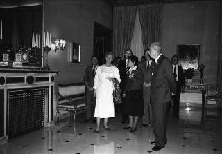 Incontro con il Presidente della Repubblica d'Islanda signora Vigdis Finnbogadottir