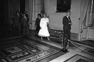 Incontro con il Presidente della Repubblica d'Islanda signora Vigdis Finnbogadottir