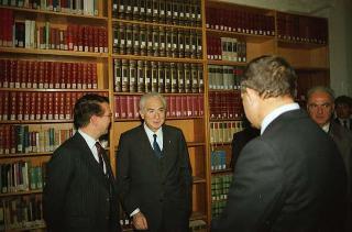 Visita in forma privata del Presidente della Repubblica Francesco Cossiga alla città di Bonn (Germania)