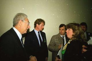 Visita in forma privata del Presidente della Repubblica Francesco Cossiga alla città di Bonn (Germania)