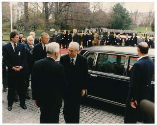 Visita in forma privata del Presidente della Repubblica Francesco Cossiga alla città di Bonn (Germania)