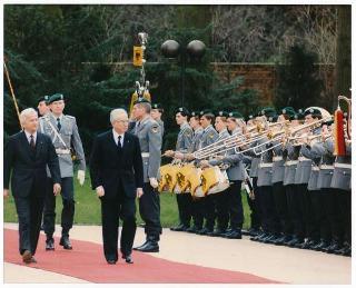 Visita in forma privata del Presidente della Repubblica Francesco Cossiga alla città di Bonn (Germania)