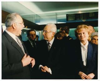 Visita in forma privata del Presidente della Repubblica Francesco Cossiga alla città di Bonn (Germania)