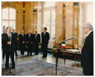 Visita in forma privata del Presidente della Repubblica Francesco Cossiga alla città di Bonn (Germania)