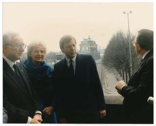 Visita in forma privata del Presidente della Repubblica Francesco Cossiga alla città di Bonn (Germania)
