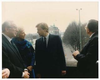 Visita in forma privata del Presidente della Repubblica Francesco Cossiga alla città di Bonn (Germania)