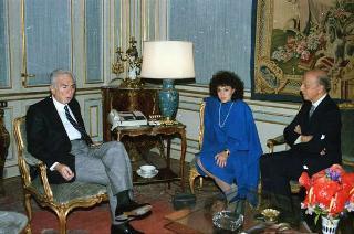 Ambasciatore Pierluigi Alvera e signora Vivian Treves