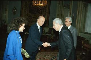 Ambasciatore Pierluigi Alvera e signora Vivian Treves
