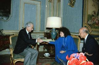 Ambasciatore Pierluigi Alvera e signora Vivian Treves