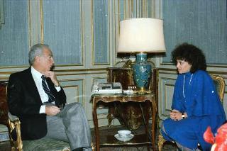 Ambasciatore Pierluigi Alvera e signora Vivian Treves